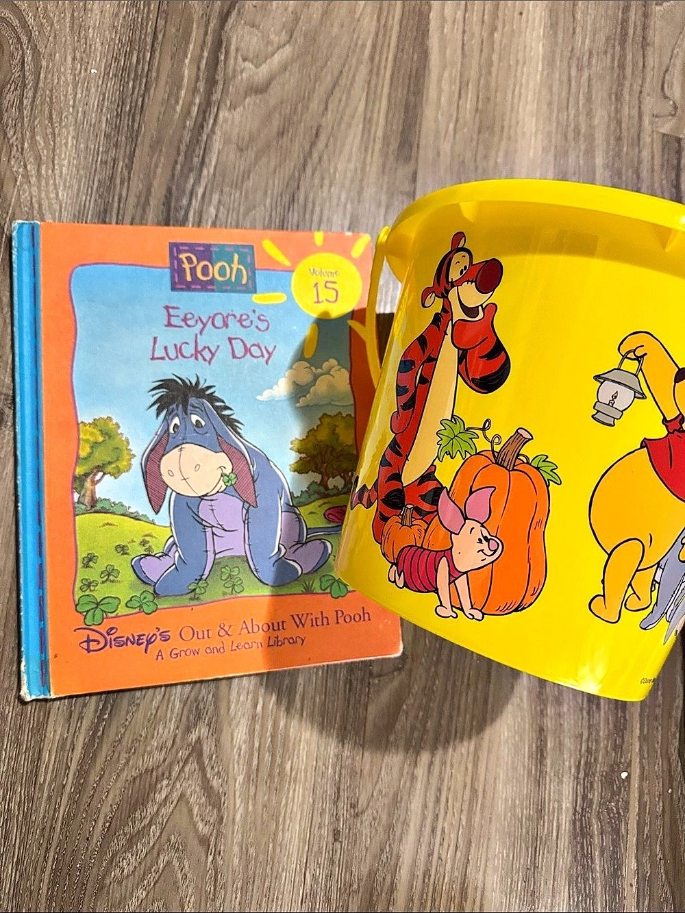 Disney Eeyore's Lucky Day: Disney's Out & About With Pooh, Volume 15 Book & Cand